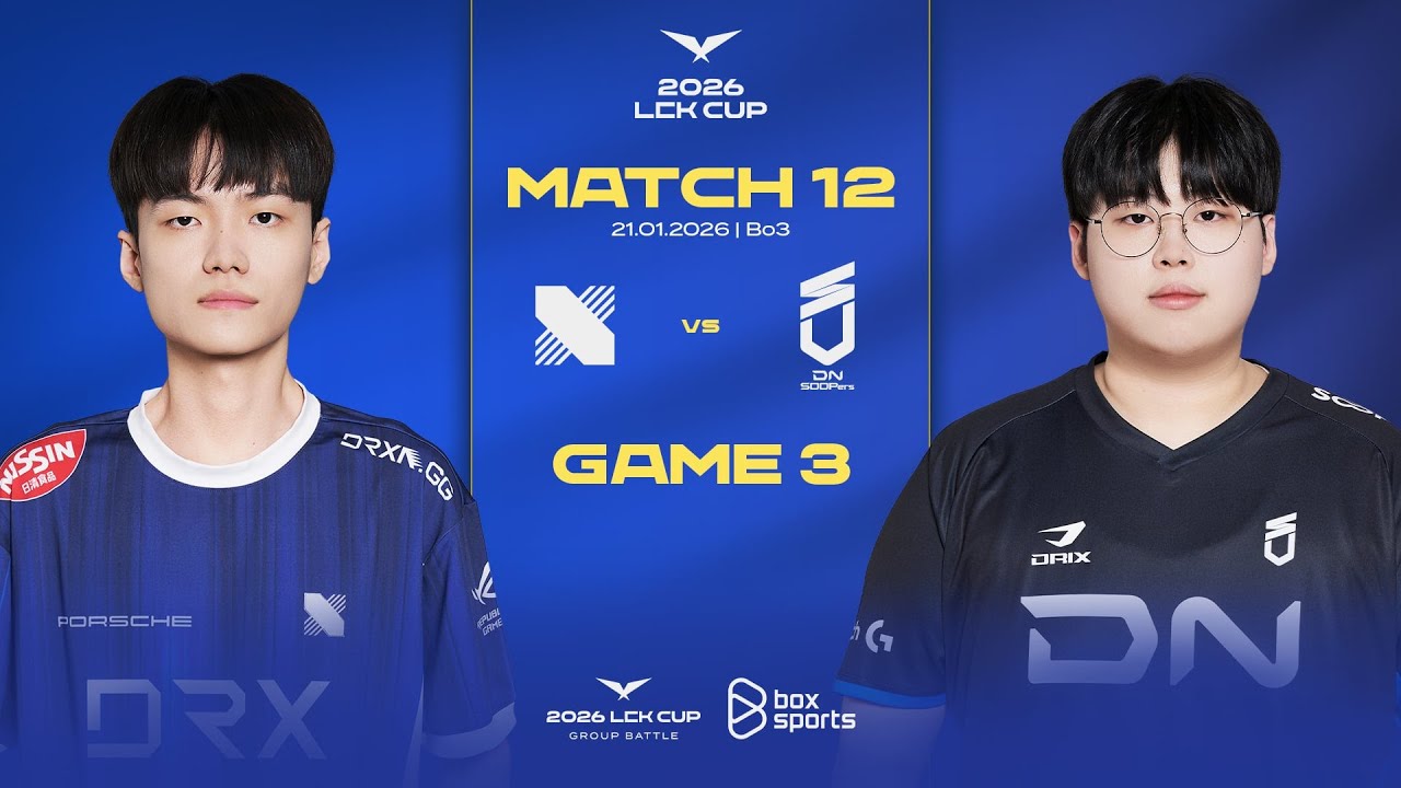 DRX vs DNS | Game 3 | Match 12 | Bình Luận Tiếng Việt | LCK CUP 2026