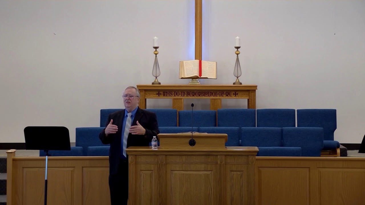 Sunday morning service