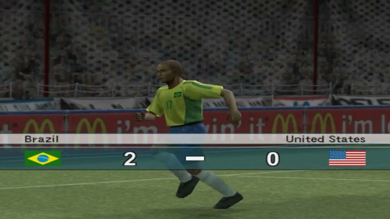 Winning Eleven 8 International - International League - Brazil x Estados Unidos