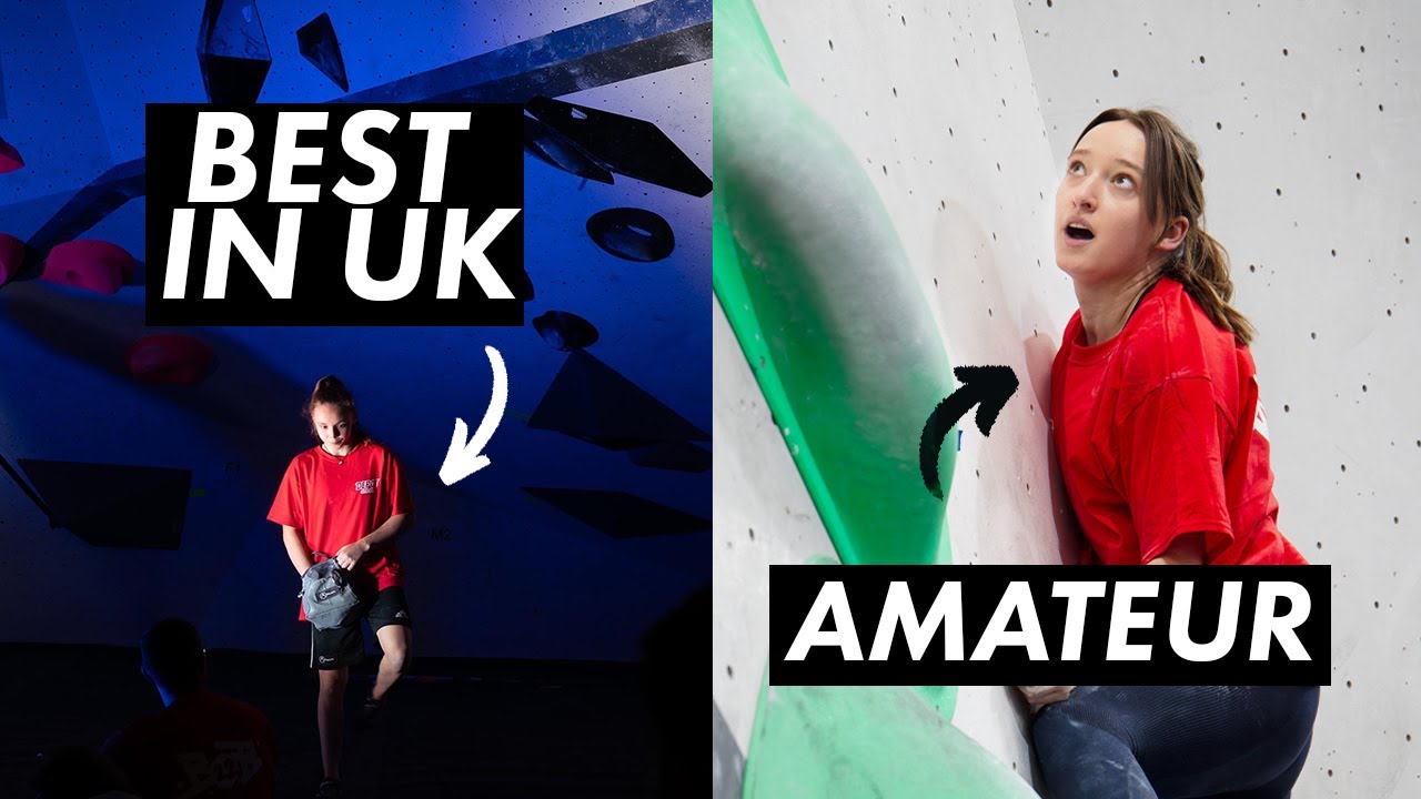 I entered the biggest bouldering competition in the UK