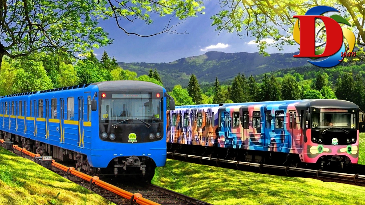 Метро Киев, поезд, (Kiev Metro)