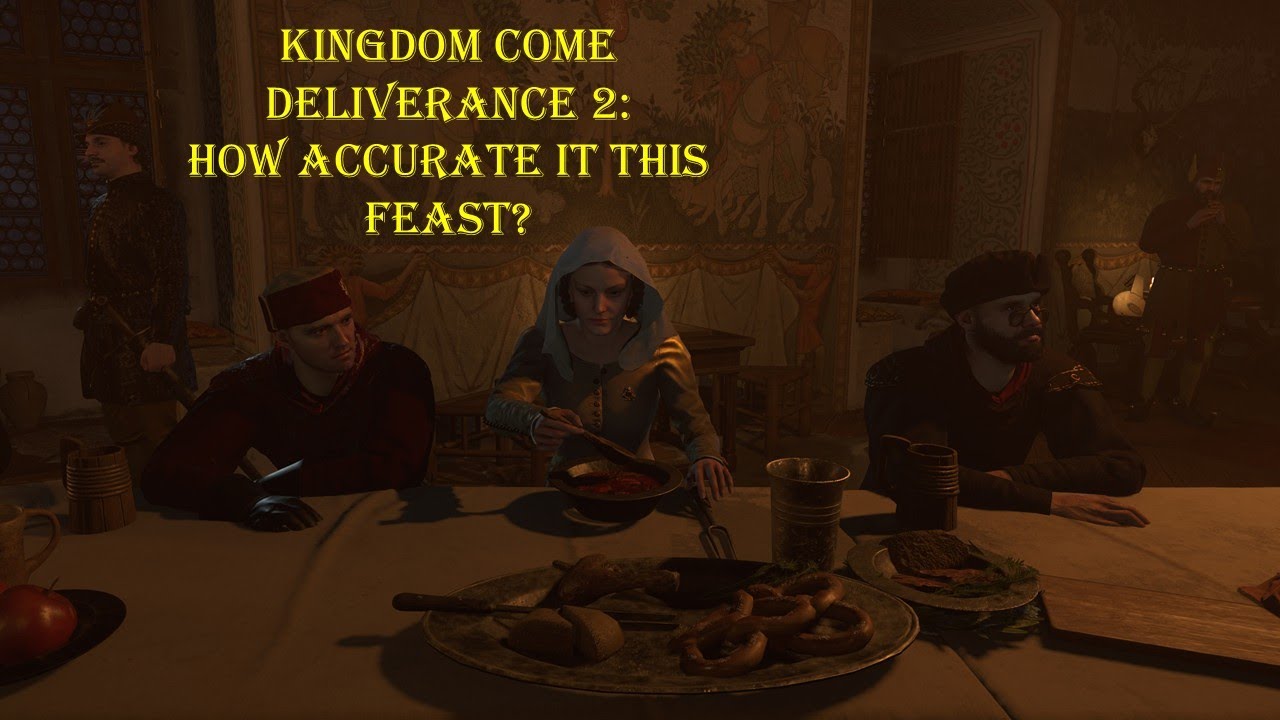 Kingdom Come Deliverance 2: The Most Historically Accurate Feast Scene in Gaming? #kcd2 #gaming
