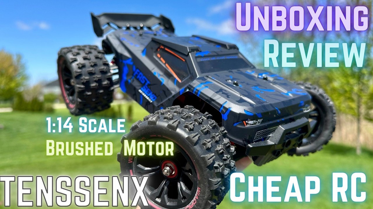 TENSPEED RC CAR Brushed Motor 1/14 Scale TENSSENX
