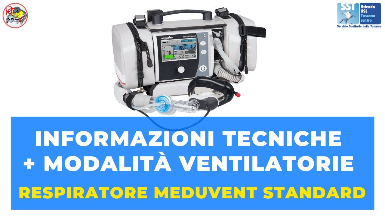 RESPIRATORE MEDUVENT STANDARD | informazioni tecniche + modalità ventilatorie