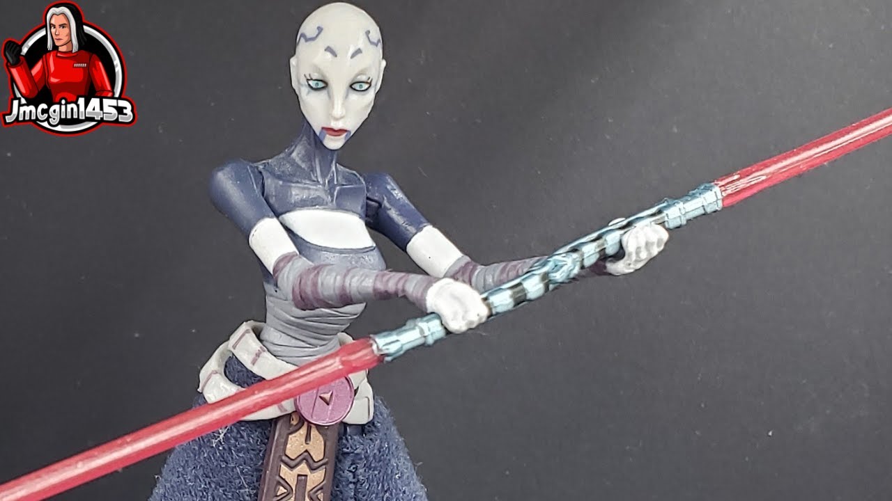 Star Wars The Clone Wars 2008 Asajj Ventress TCW #15 Review