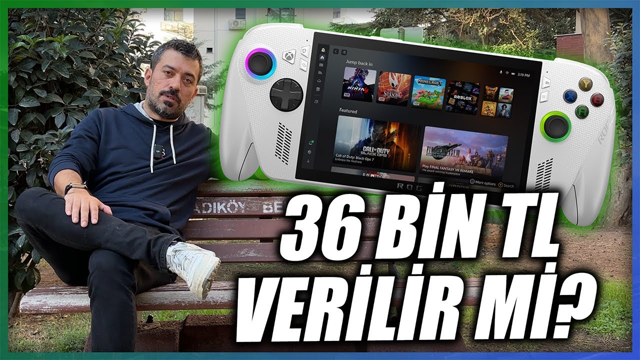 2025 MODEL 36.000 TL 'LİK EL KONSOLU | ROG Xbox Ally ile Bir Gün...