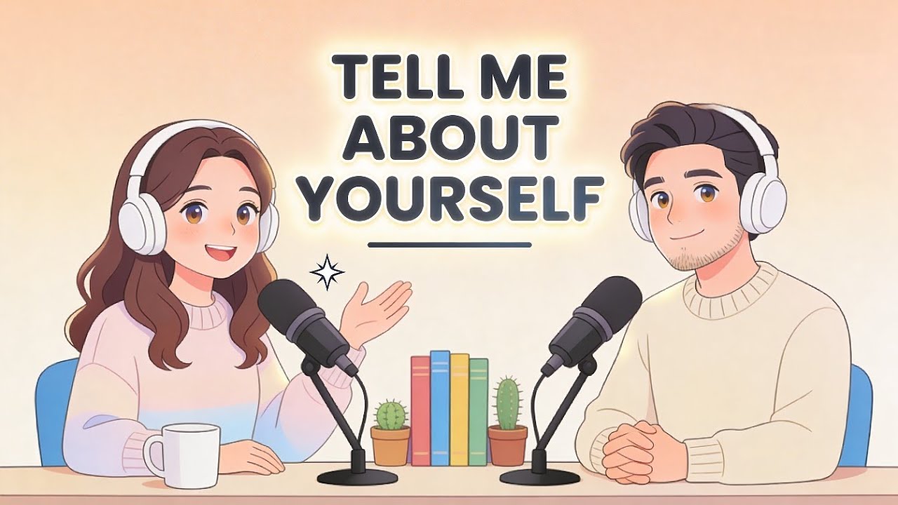 Easy English Conversation Podcast | Tell me about yourself | Learn English Fast | Ep 29