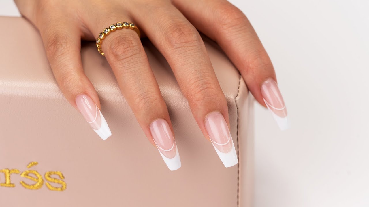 French Double Lines Gel-X™ Design