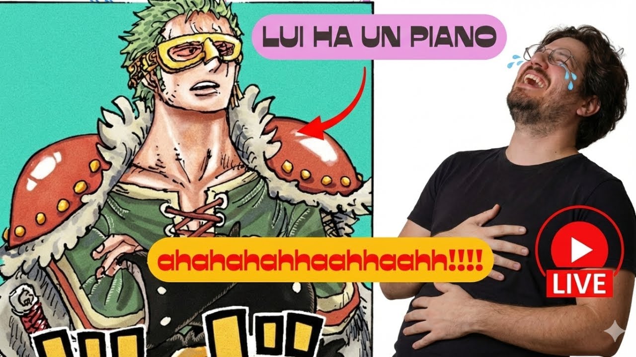 ZORO ha un Piano... HAHAHA! | Live CAP. 1072 di ONE PIECE