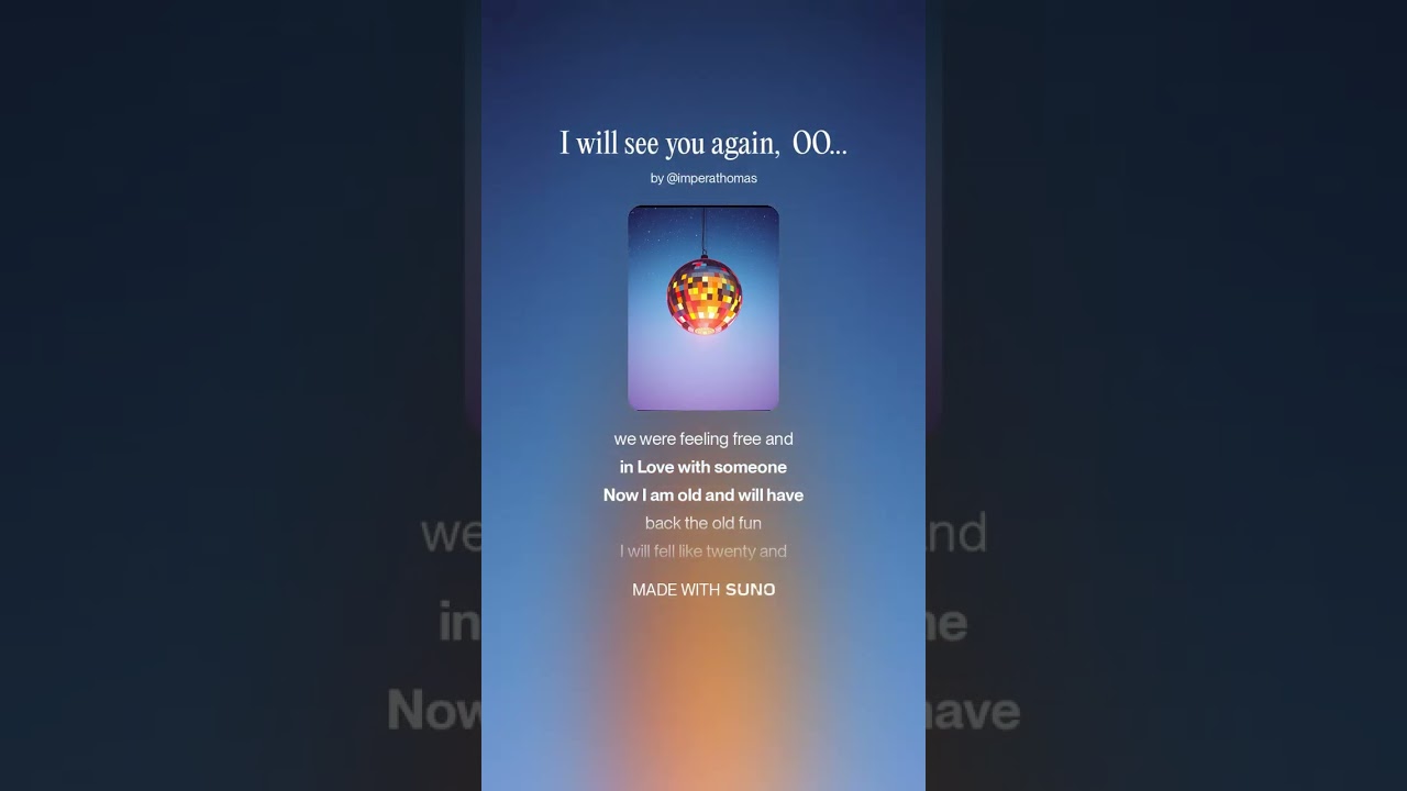 I will see you again, OOUoHHH Cover