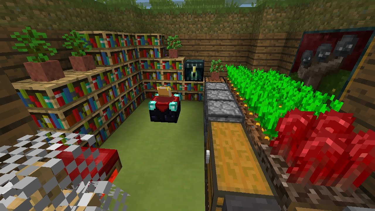 Underground House - A Minecraft House In Minutes