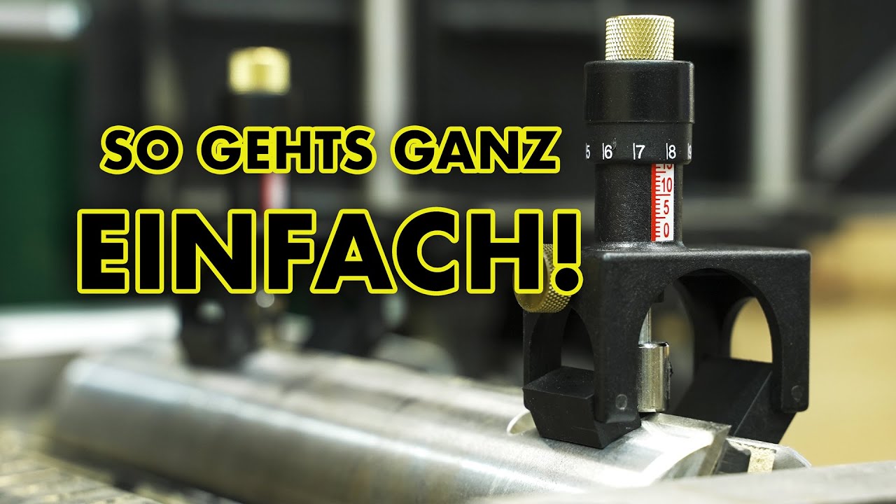 Hobelmaschine richtig einstellen - Hobelmesser ausrichten, Walzen korrigieren, Aufnahmetisch ...