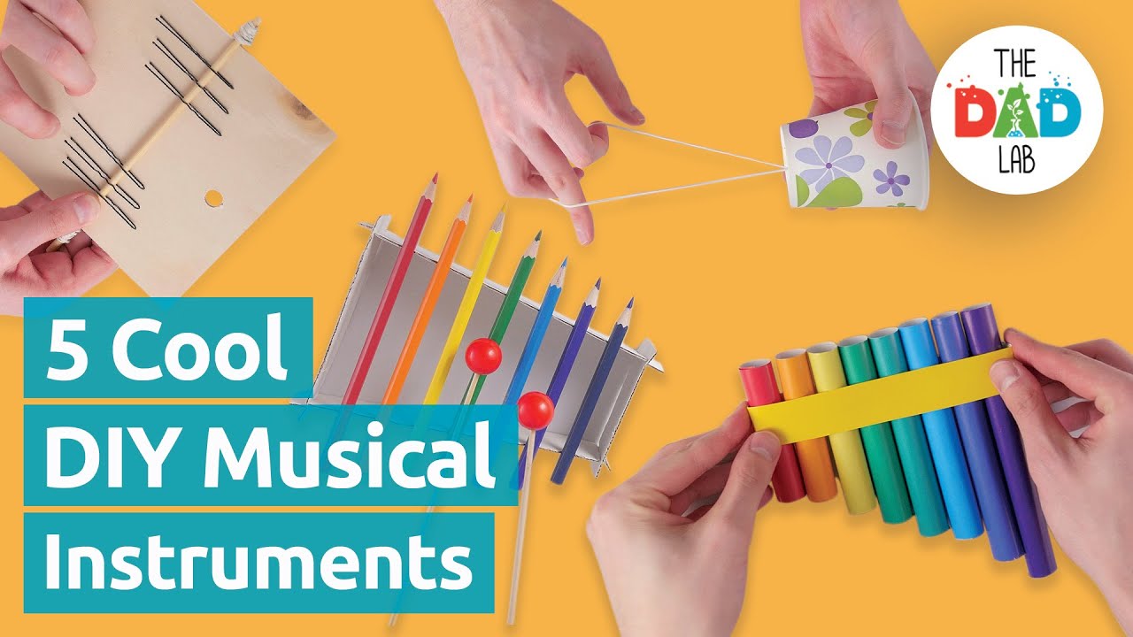 5 DIY Musical Instruments That Actually Work
