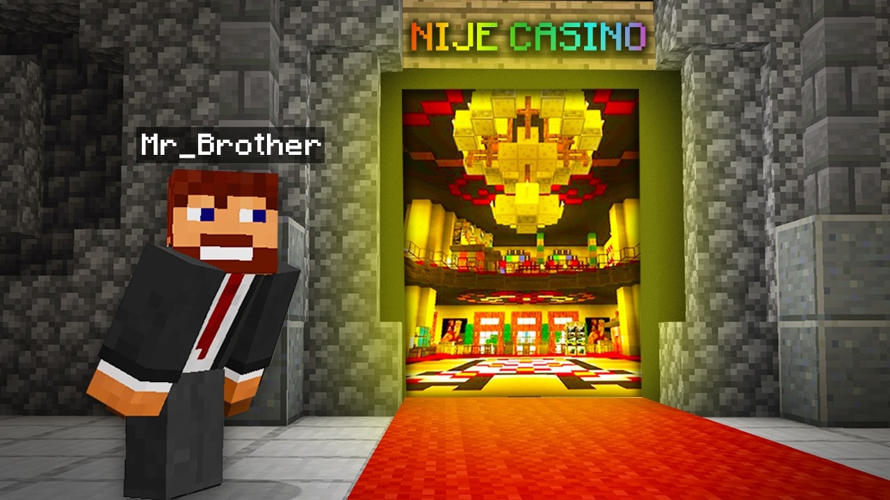 Napravio sam TAJNI ILEGALNI KAZINO u Minecraftu - FloxyCraft