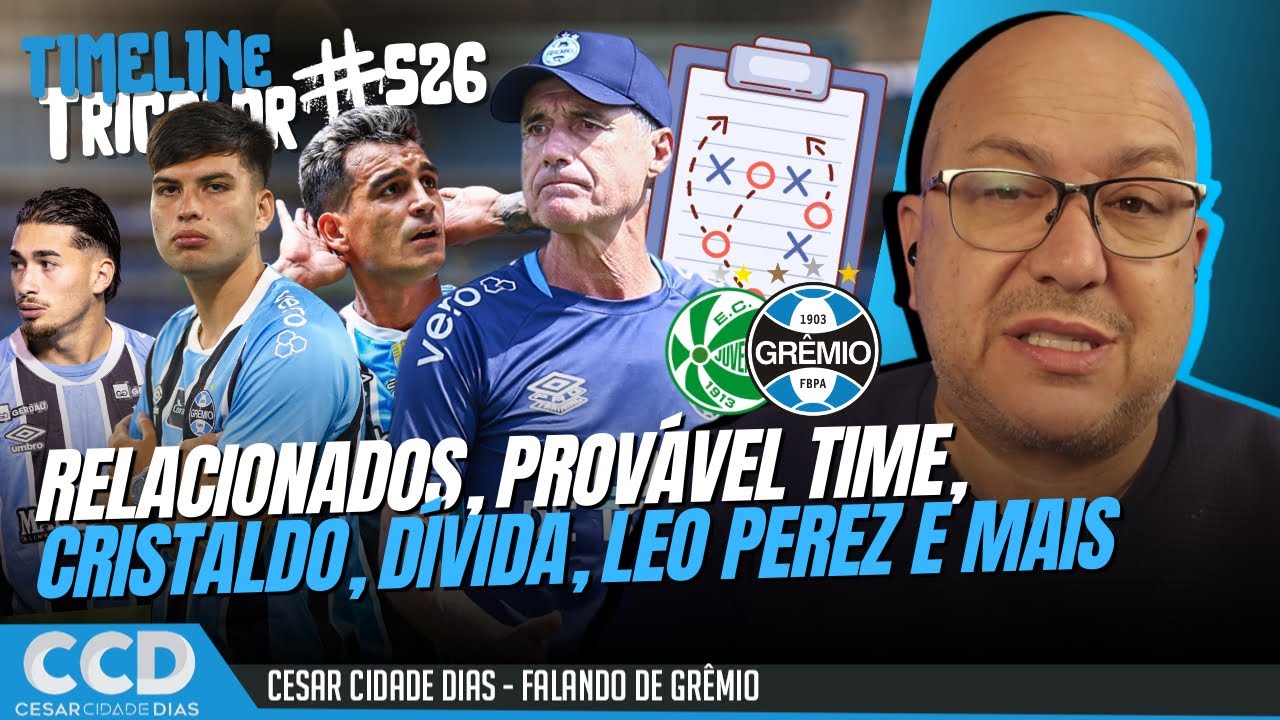Timeline Tricolor #526: Relacionados, time, Cristaldo, dívida por Enamorado, Léo Pérez e muito mais