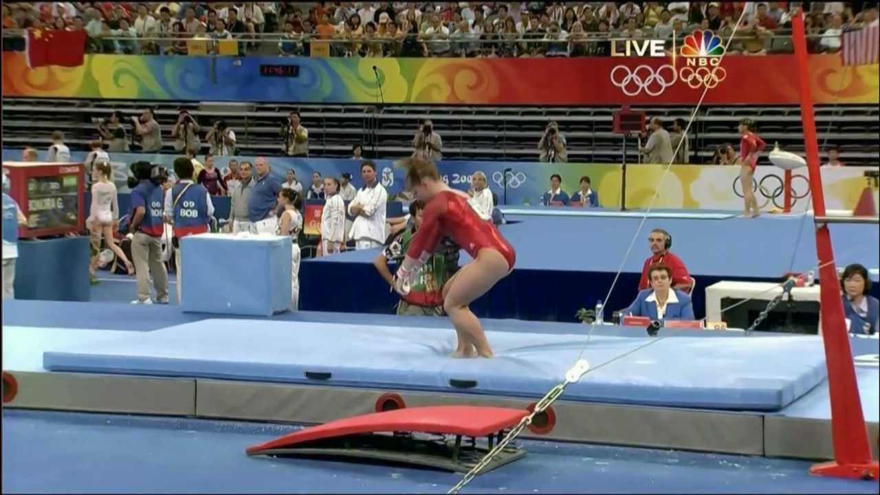 Shawn Johnson - Uneven Bars - 2008 Olympics All Around