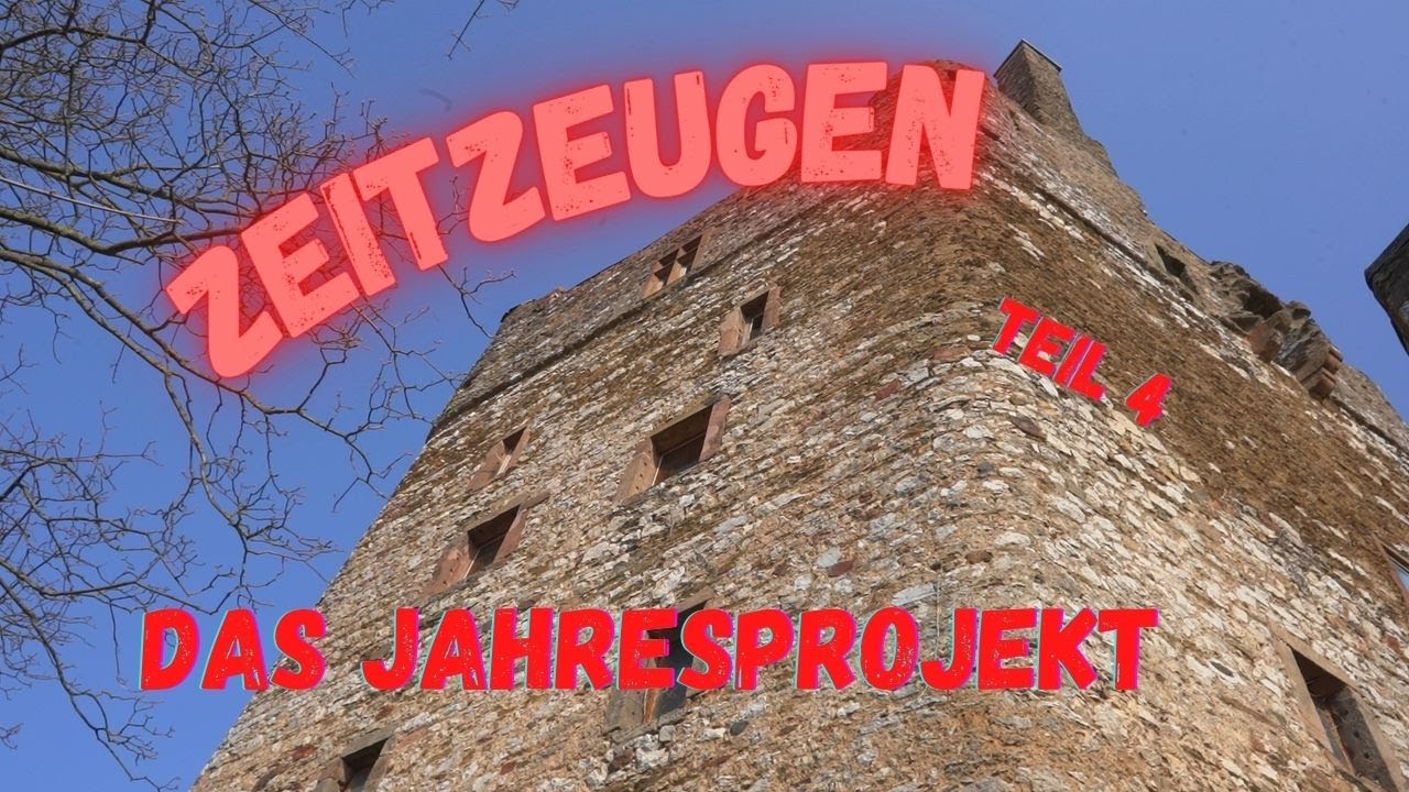 Das Jahresprojekt - Die Burg Teil 4 / Kunst  #mikroabenteuer  #burg  #makeover #urbex