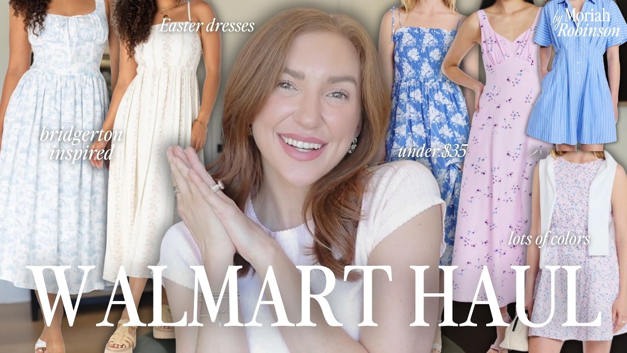Весенняя коллекция платьев Walmart 2026 🌷| Модные весенние находки, которые выглядят как дизайнер...