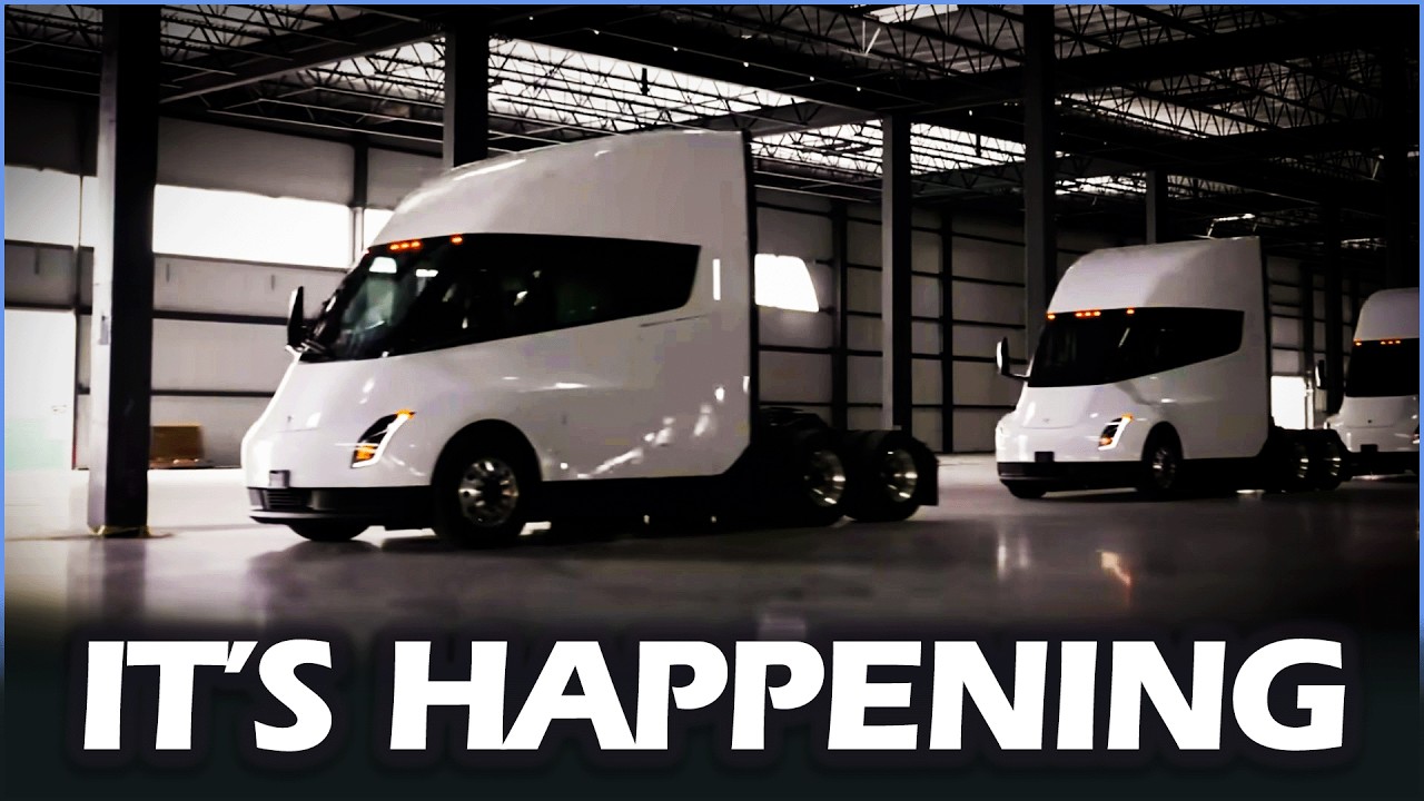 Tesla Semi Production Is Accelerating
