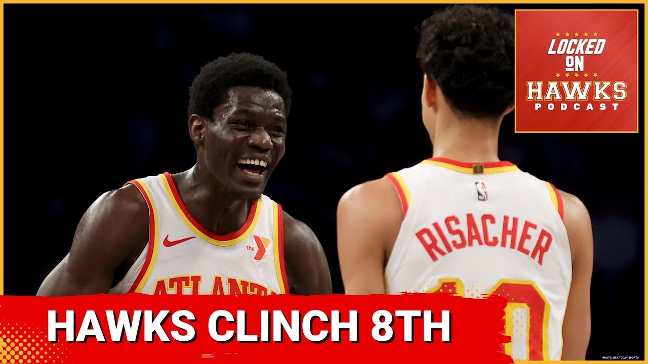 Atlanta Hawks pull away late, clinch 8th spot with win over Philadelphia 76ers, Trae Young, Mo Gueye