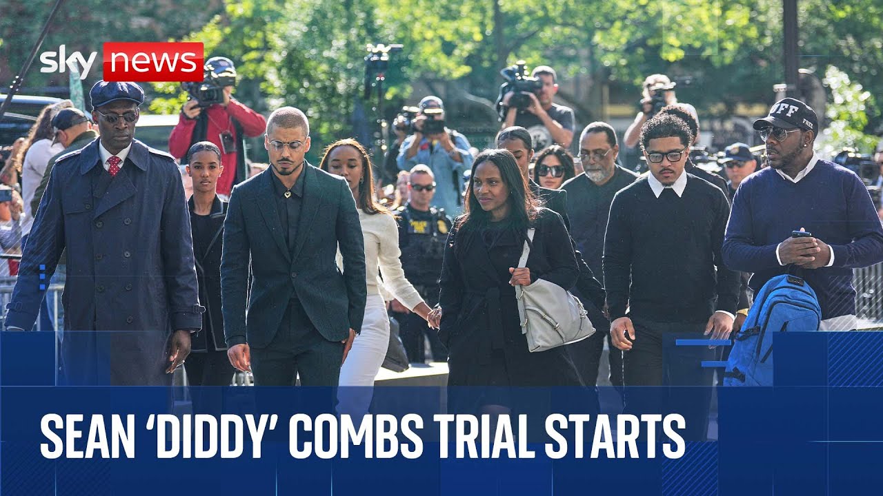 Outside court as Sean 'Diddy' Combs trial starts