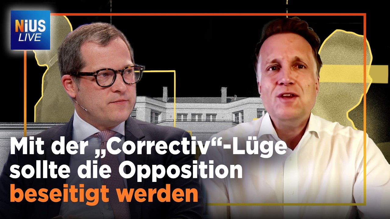 Masterplan-Fake: Gericht zerschmettert &bdquo;Correctiv&ldquo;-L&uuml;gen &ndash; Ralf H&ouml;cker | NIUS Live vom 15.04.2026