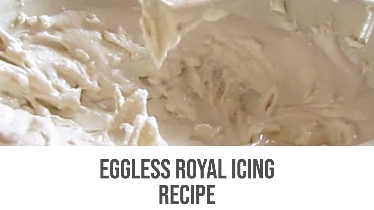 Organic Raw Vegan Eggless Royal Icing Recipe !