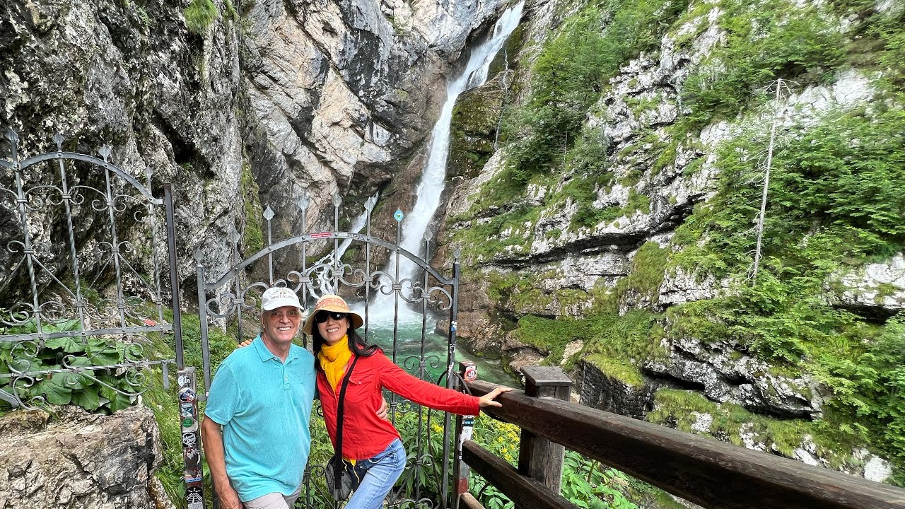 Savica waterfall & Lake Bohinj , Slovenia August 10, 2023 萨维卡瀑布 & 博希尼湖 斯洛文尼亚