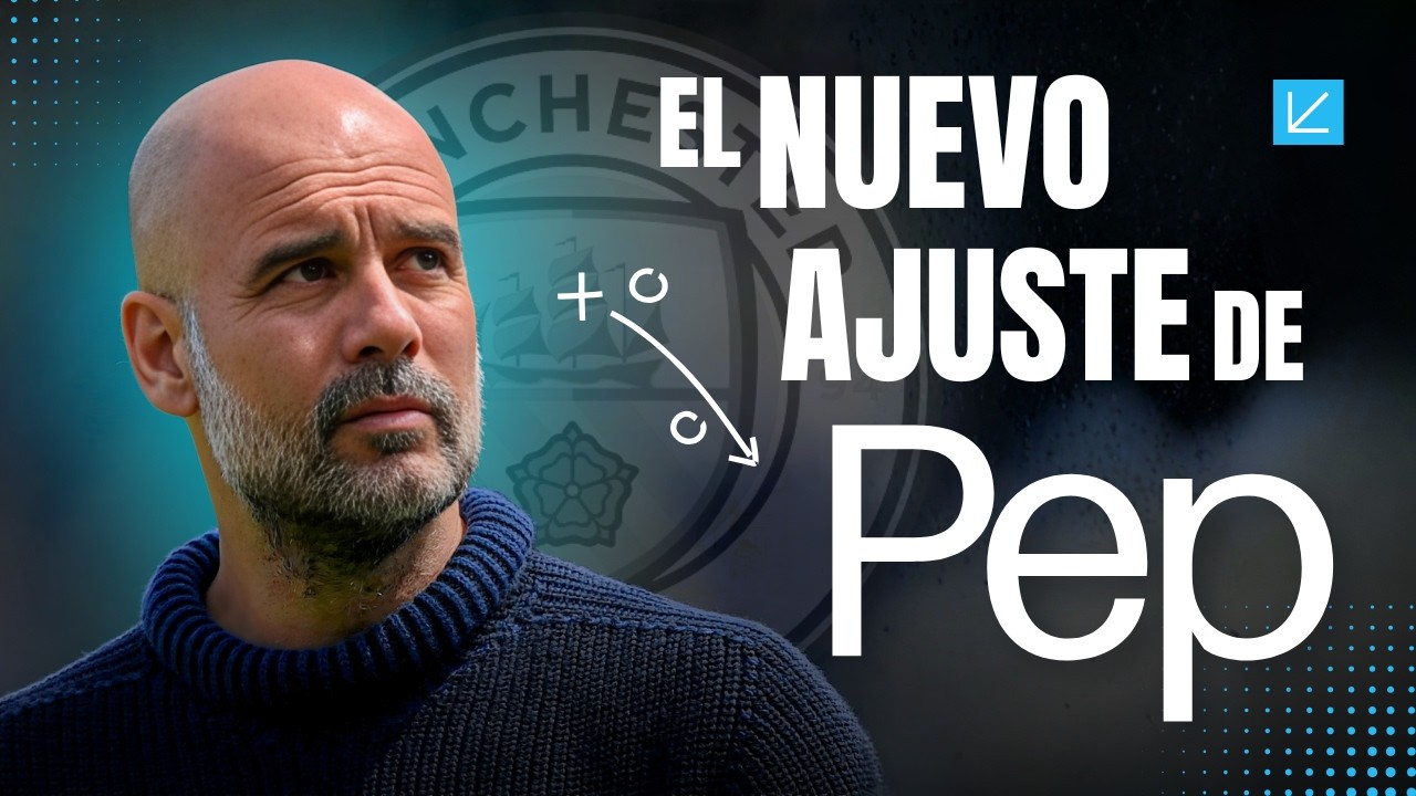 PEP GUARDIOLA | El nuevo invento en la salida del MANCHESTER CITY