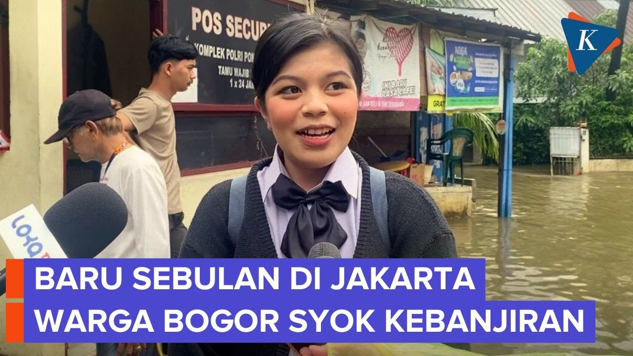 Pindahan Baru Sebulan, Warga Bogor Syok Lihat Banjir Jakarta