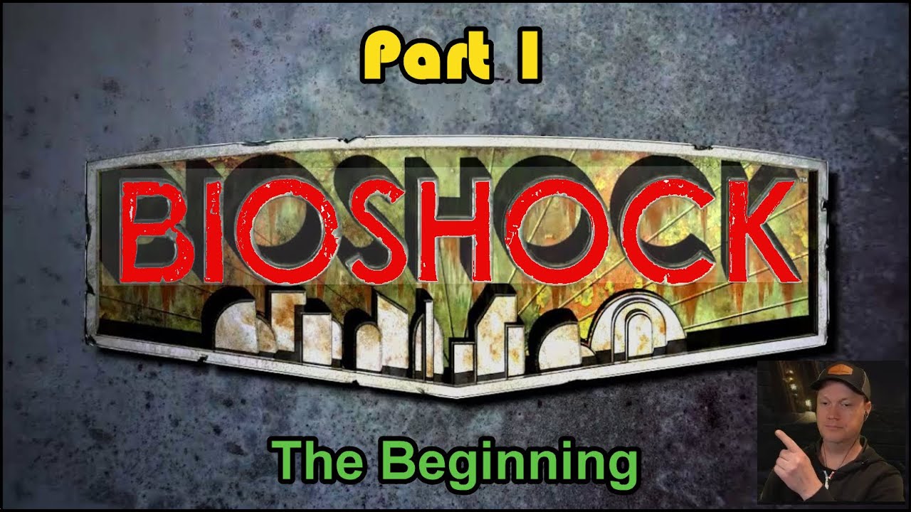 Bioshock 1 Remastered Part 1-The Beginning. These bishes be crazy! Water Wonderland. What a setting!