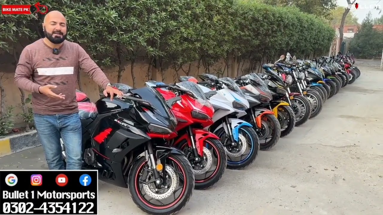 Heavy bikes 250cc & 400cc at Bullet 1 Motorsports