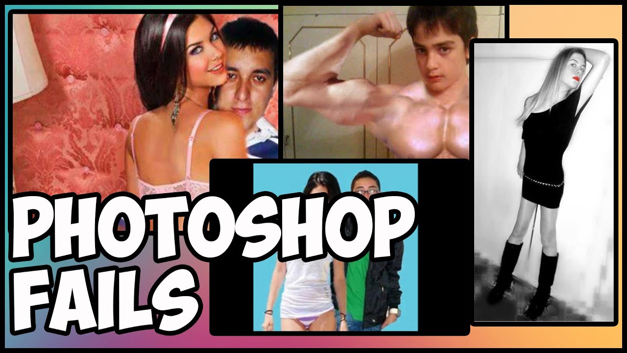 PHOTOSHOP FAILS - I Peggiori Fotomontaggi di Sempre!