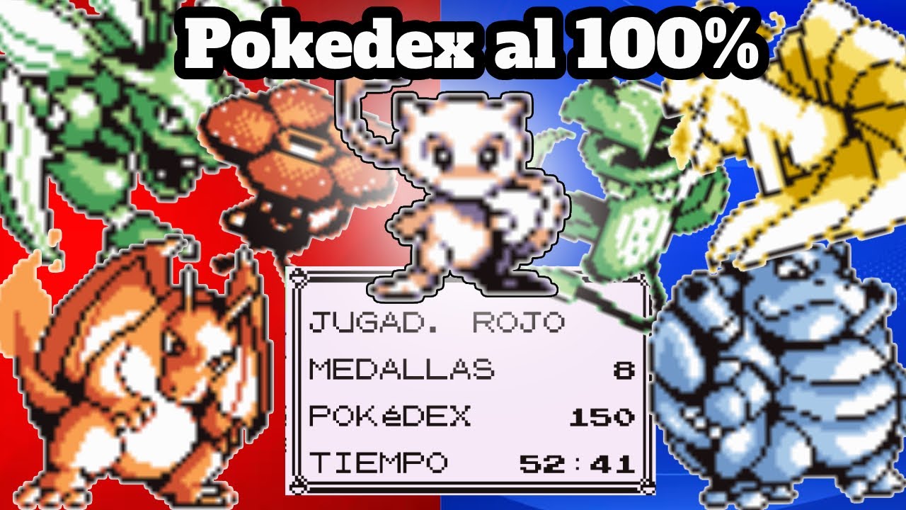 ¿Se puede completar la Pokédex de Pokémon Rojo y Azul?
