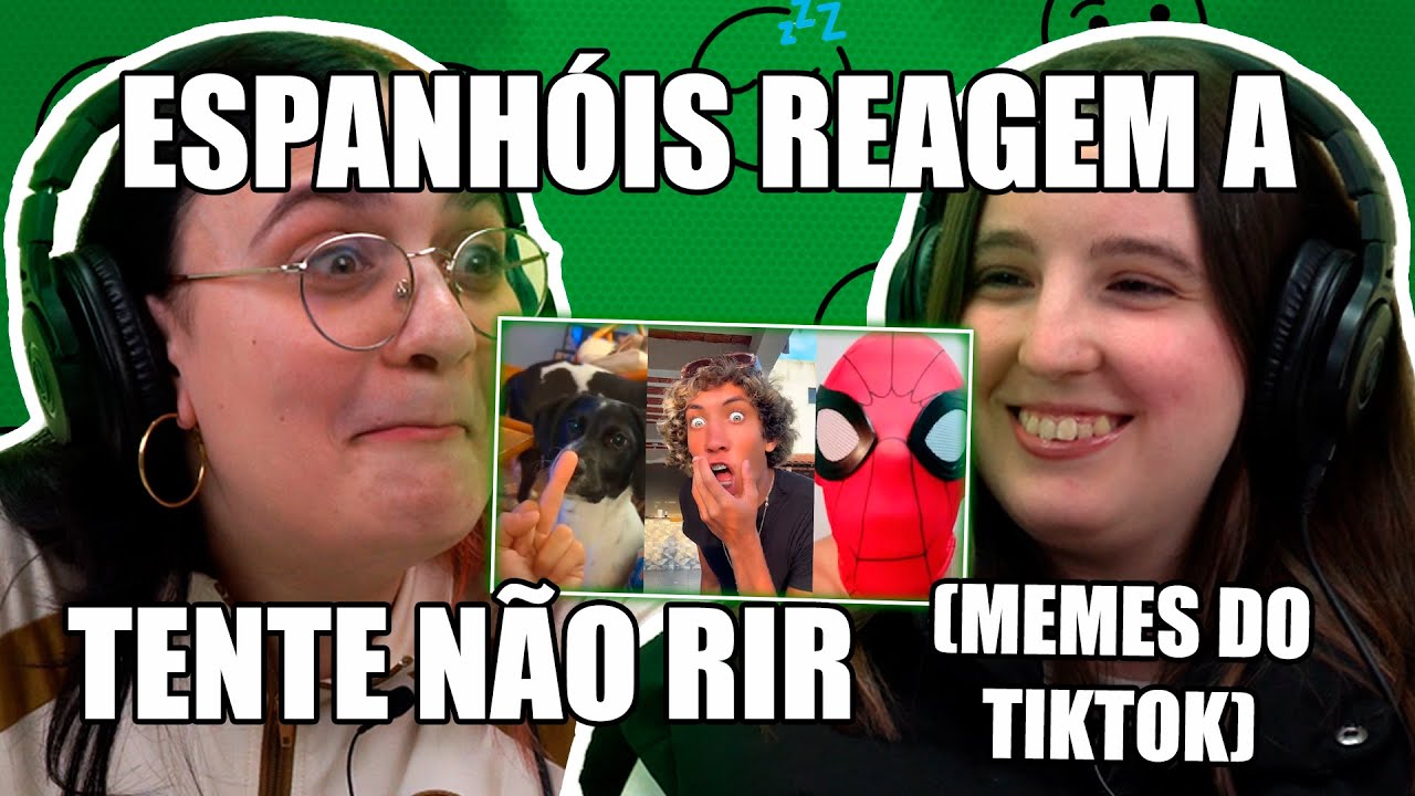ESPANHÓIS REAGEM A TENTE NÃO RIR (TIKTOKS DE COMÉDIA | AMORA)