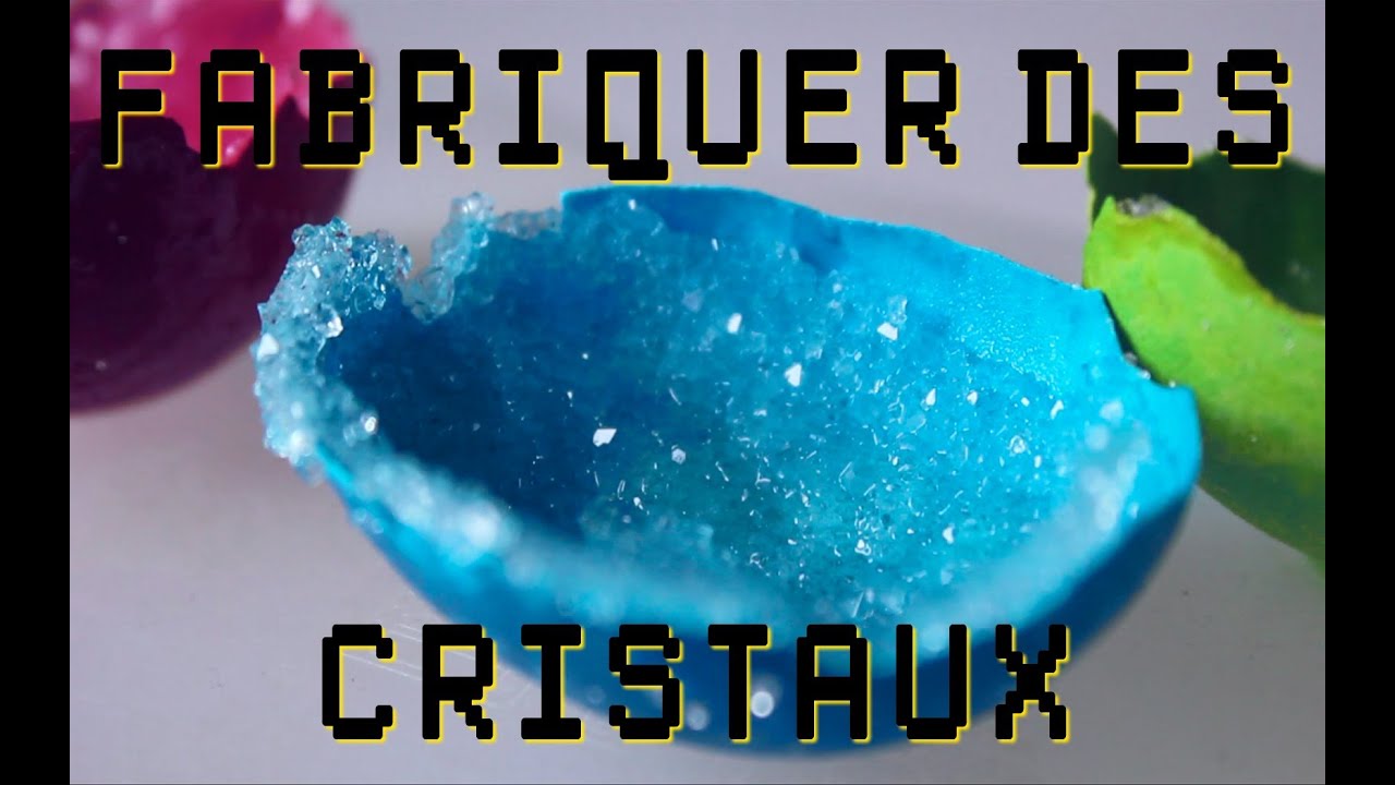 Expérience - Fabrication de cristaux ! Dr Nozman