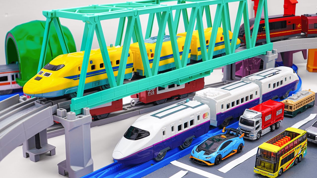 タカラトミー プラレール 新幹線 | TOMY プラレール S-08 E2系新幹線＆プラレールレールスターターセット