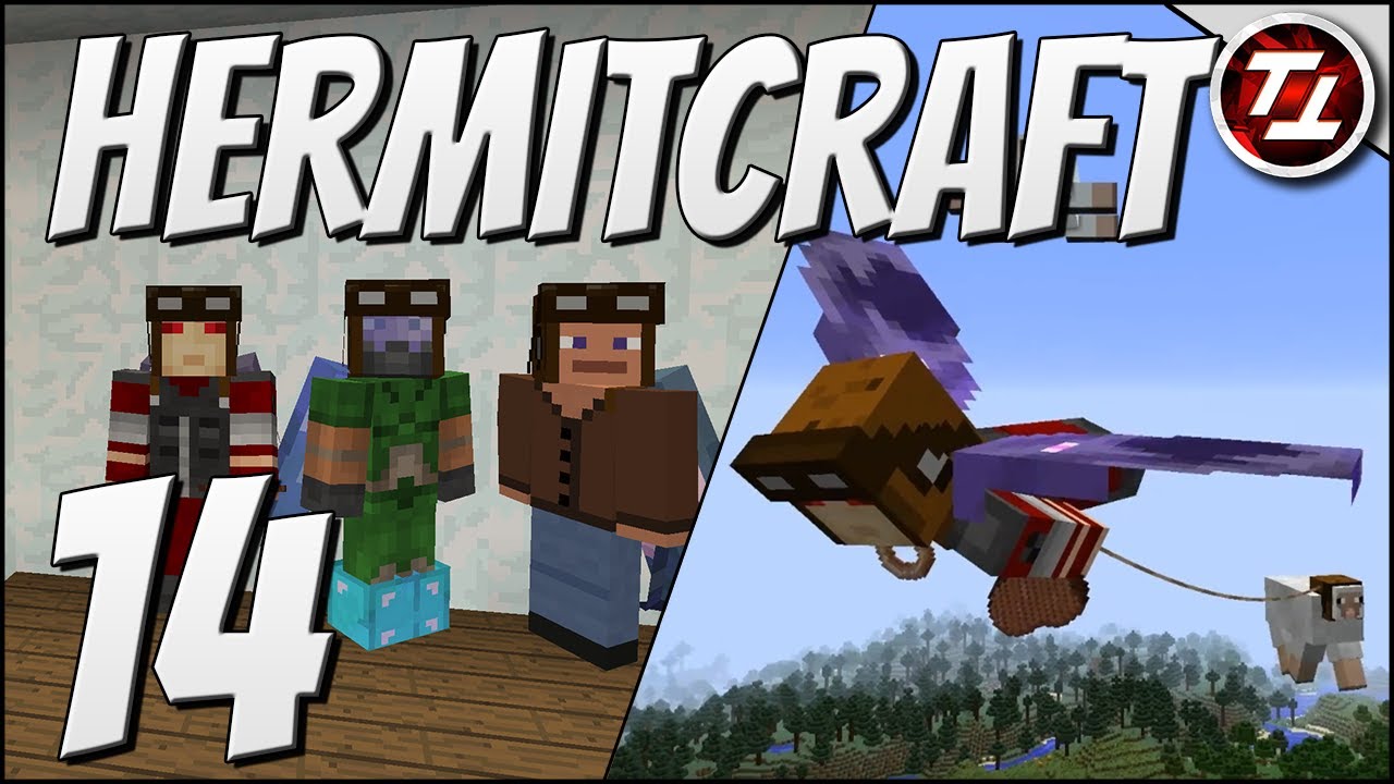 Hermitcraft V: #14 — Воздушная служба выпаса овец!
