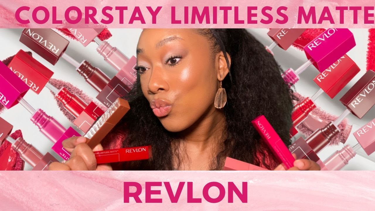 (NEW) Revlon MATTE Liquid Lipsticks SWATCHES & REVIEW!!!