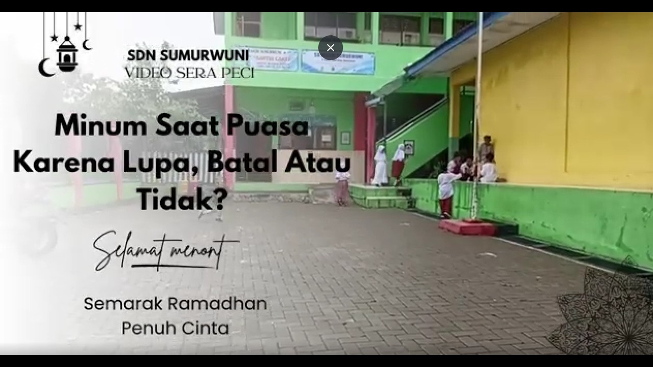Minum Karena Lupa Saat Puasa, Apakah Batal?