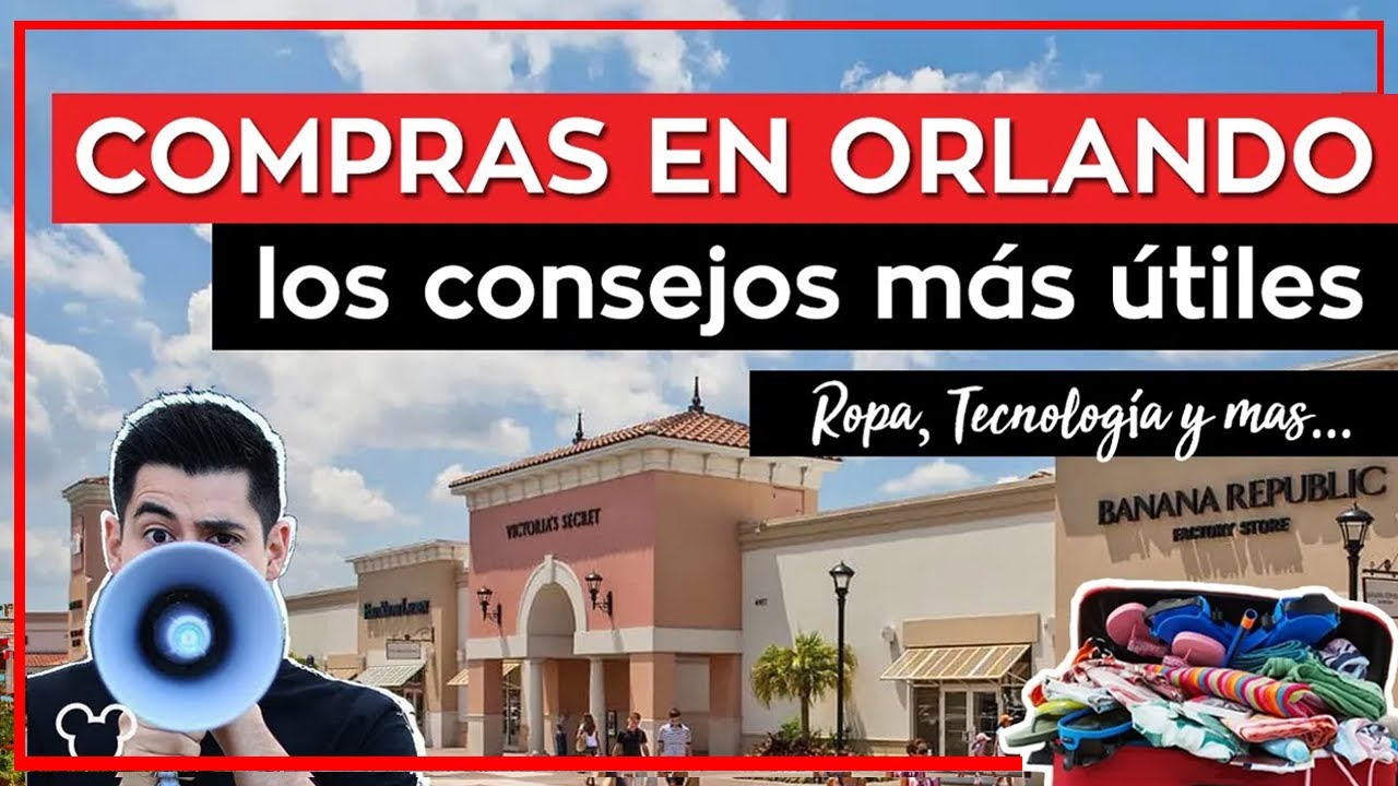 OUTLET ORLANDO 🛍️ Compras en Orlando 👕📱Mejores Consejos compras Premium Outlet Orlando Florida
