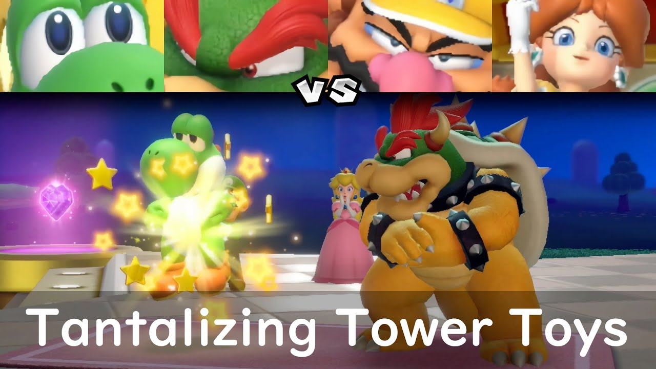 Super Mario Party Yoshi and Bowser vs Dasiy and Wario 30 Turns #56
