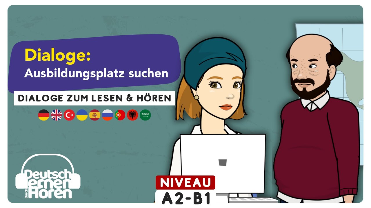 #849 [Deutsch lernen durch Hören] - Deutsch lernen mit Dialogen | Dialog Nr.:107 | Niveau: A2-B1