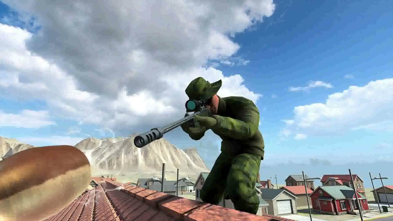 3D Game Promo Animation Sniper Game | Zee Animation studio