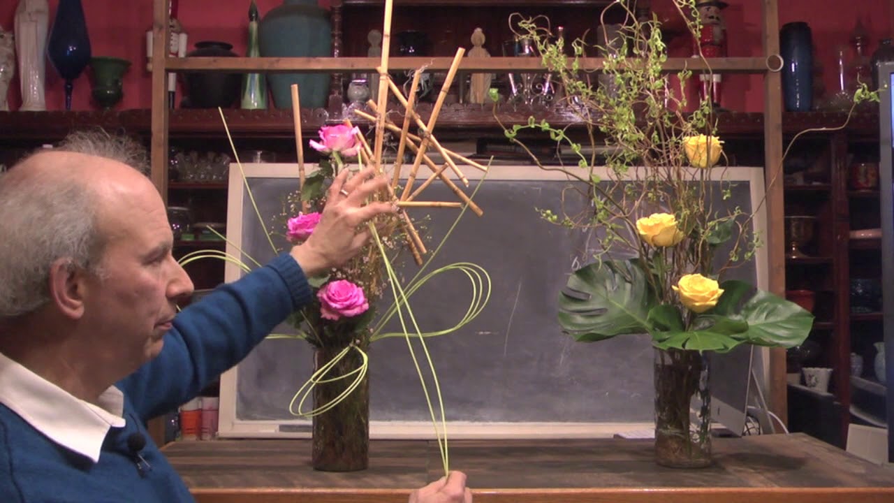 How To Create Contemporary Water Based Floral Design: Quick & Easy Floral Secrets