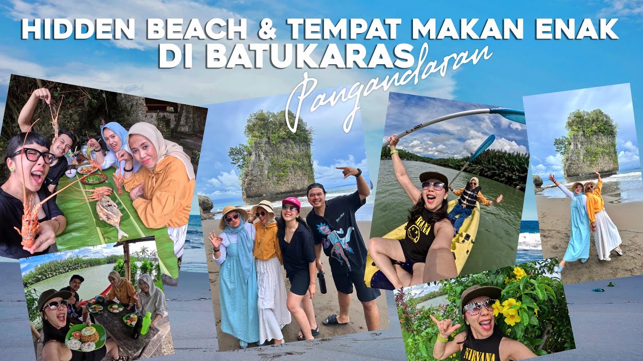 HIDDEN BEACH & REKOMENDASI TEMPAT MAKAN ENAK DI PANTAI BATUKARAS PANGANDARAN