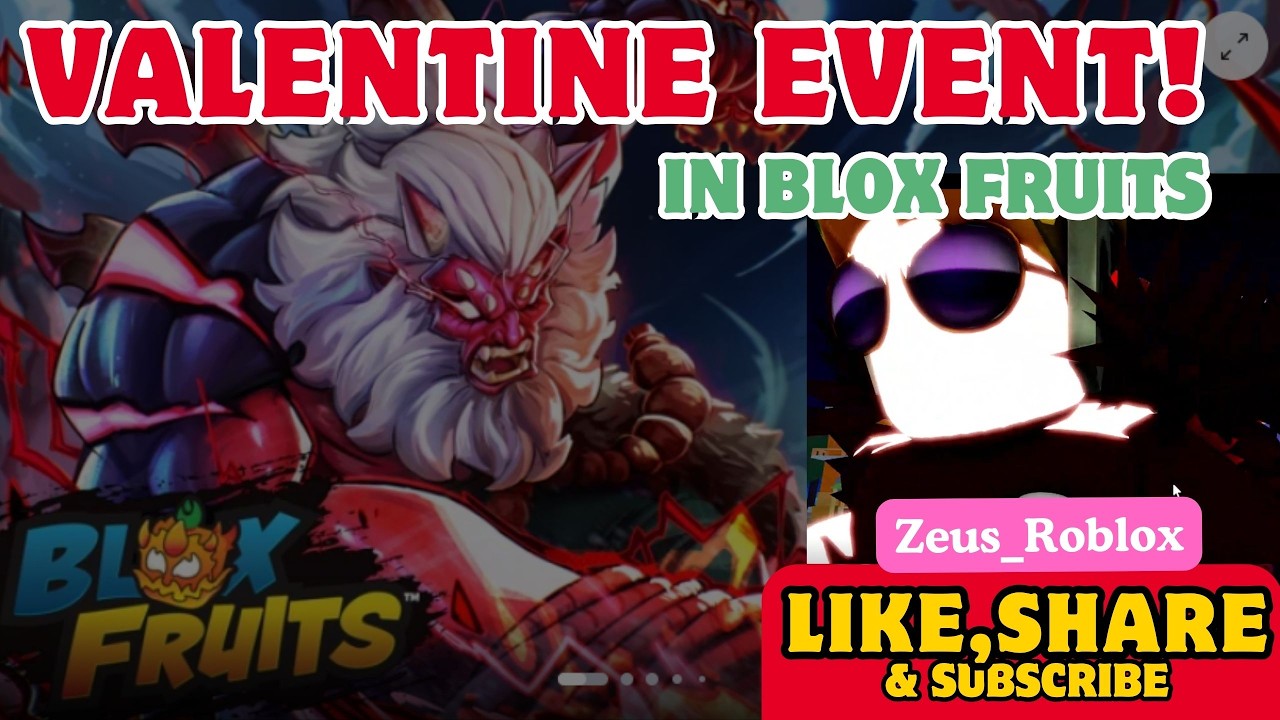VALENTINE EVENT in BLOX FRUITS