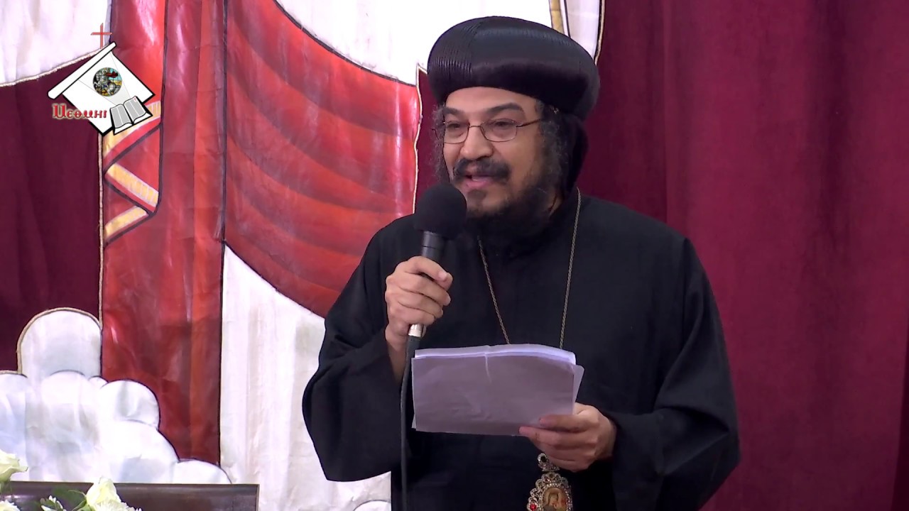 كلمة الأنبا بافلي في عشية مارجرجس والاحتفال باليوبيل الذهبي لتدشين الكنيسة 2018/11/15