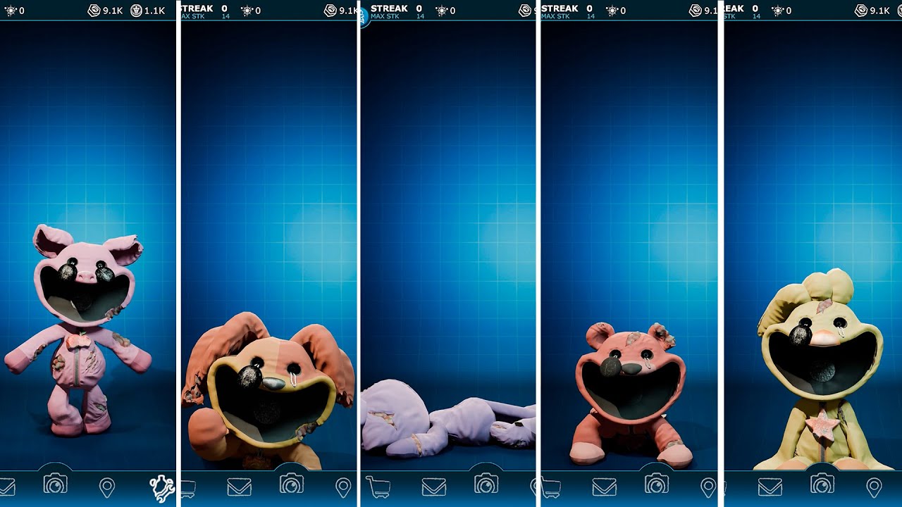 Smiling Critters Poppy Playtime Chapter 3 Characters FNAF AR Workshop Animations #2