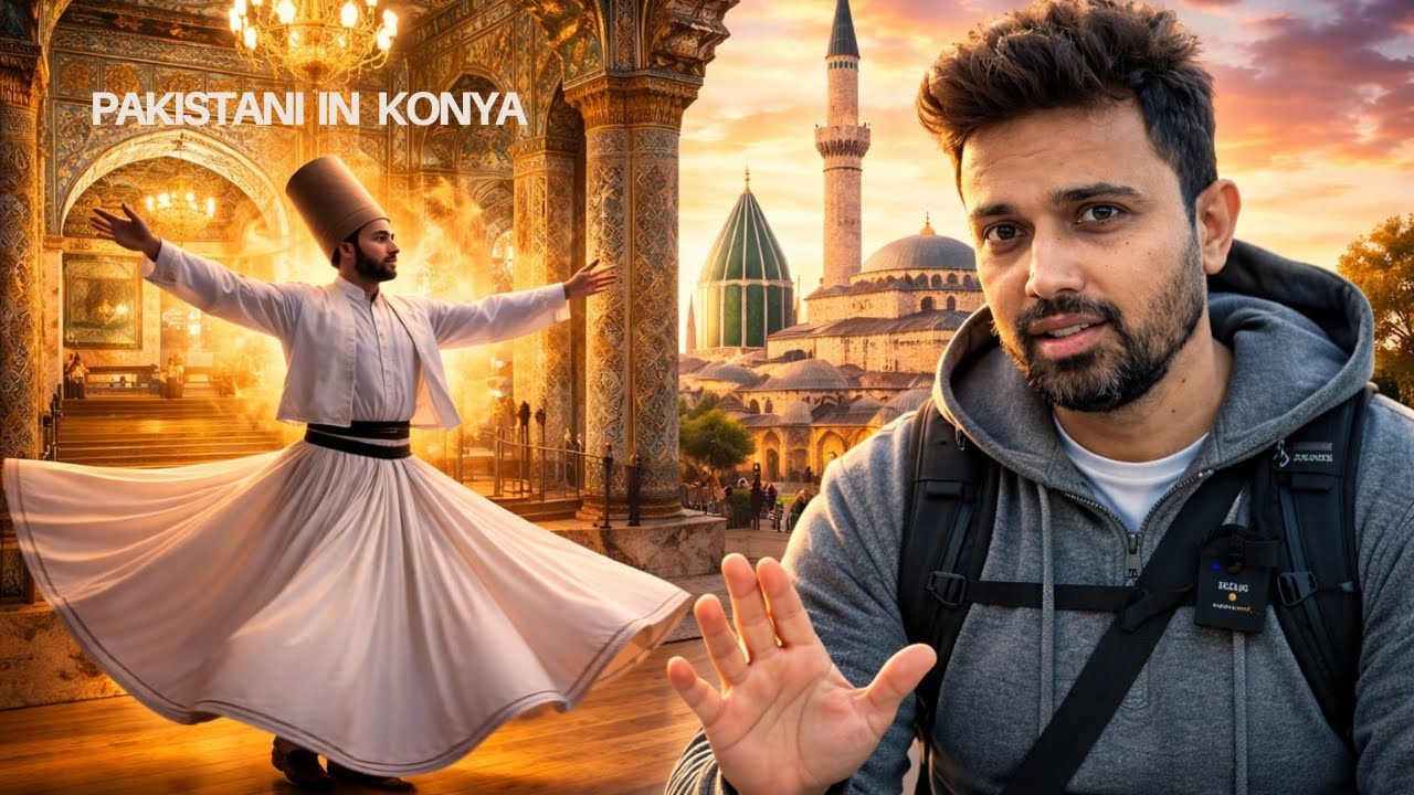 I Visited the City of Rumi | Pakistani in Turkey 🇵🇰🇹🇷